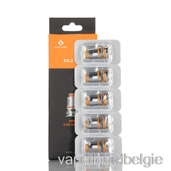 Vape Smaken Geek Vape P Vervangingsspoelen 0.2ohm Mesh-spoelen